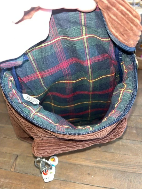 Vintage Disney Winnie the Pooh Corduroy Mini Backpack - Picture 5 of 5